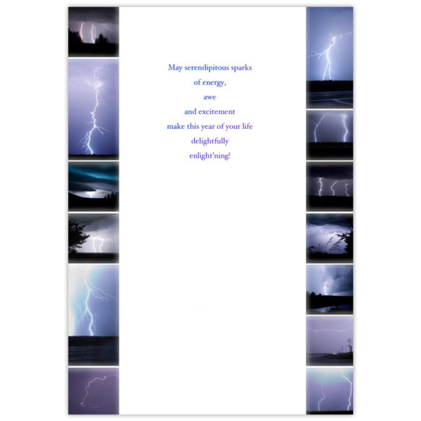 Thirteen photos taken during a lightning storm on the Canadian Prairies