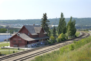 Peace River Northern Alberta Railway Station 2018
